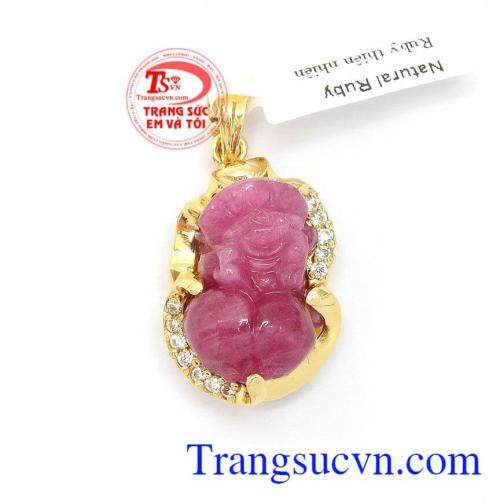 Mặt Tỳ Hưu Ruby Đại Cát