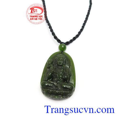 Ngọc nephrite thiên nhiên màu xanh ngọc phù hợp người mệnh hỏa và mệnh mộc