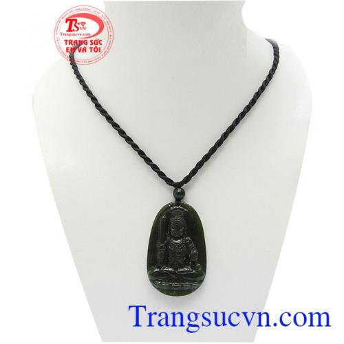 Phật bản mệnh ngọc nephrite tuổi dậu