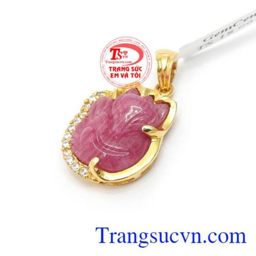 Mặt Dây Chuyền Hồ Ly May Mắn bình an