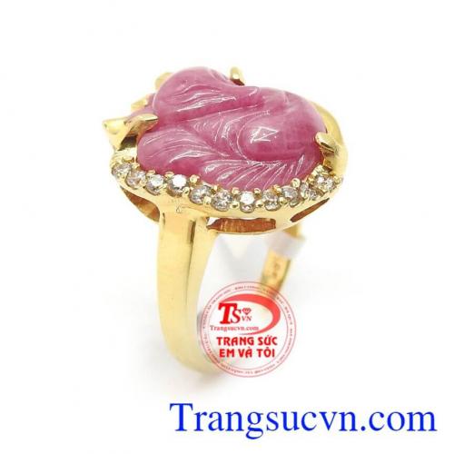 Nhẫn Nữ Hồ Ly Ruby Phú quý