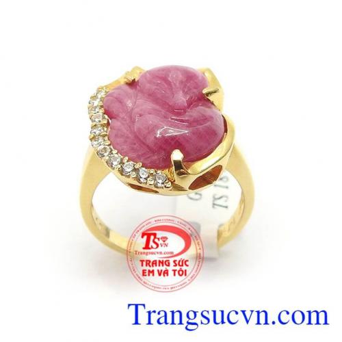 Nhẫn Nữ Hồ Ly Ruby Phú quý