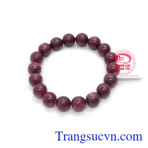 Chuỗi tay ruby thiên nhiên 10 ly