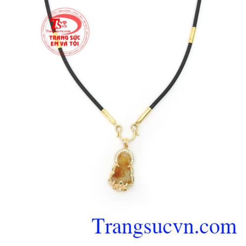 Bộ dây chuyền phật A Di Đà may mắn