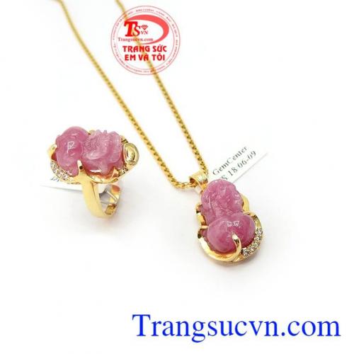 Bộ Trang Sức Tỳ Hưu Chiêu Tài sang trọng, cá tính