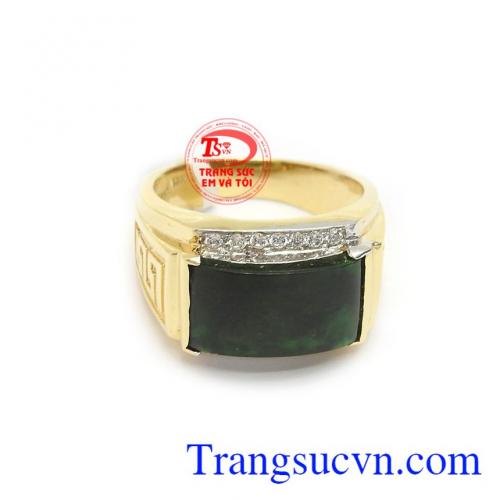 Nhẫn nam gắn đá quý đang là xu hướng được nhiều người ưa thích