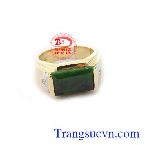 Ngọc cẩm thạch mang ý nghĩa phong thủy mang lại nhiều may mắn, niềm vui cho người đeo