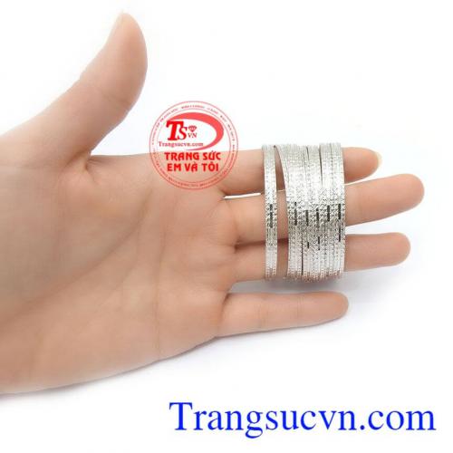 Vòng tuần vàng 18k bền đẹp, chất lượng