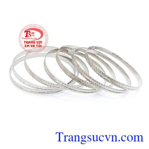 Vòng Tuần Ý 18K May Mắn