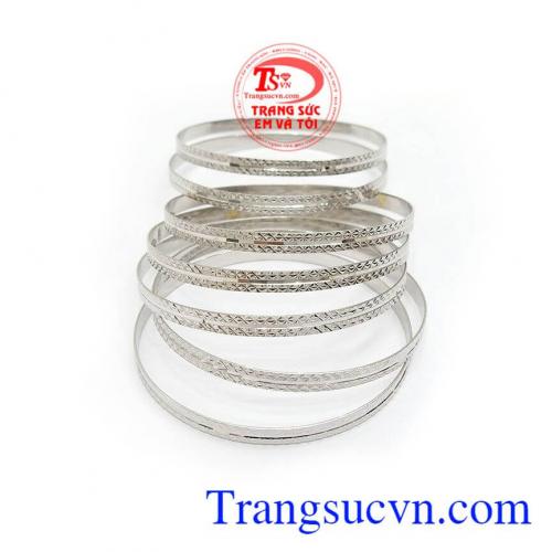 Vòng Tuần Ý 18K May Mắn bền đẹp, chất lượng, vòng tuần nhập khẩu chất lượng cao, kiểu dáng đẹp