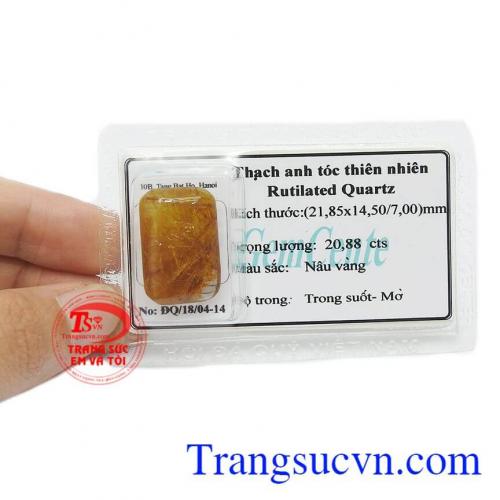 Viên đá thạch anh có thể chế tác thành trang sức