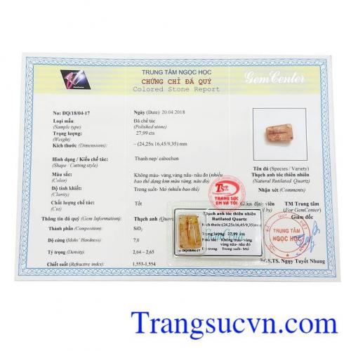 Sản phẩm được kiểm định đá quý