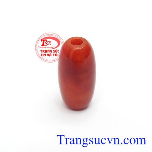 Mặt Dây Lu Thống Phong Thủy ngọc cẩm thạch thiên nhiên, phù hợp làm lắc tay, mặt dây chuyền