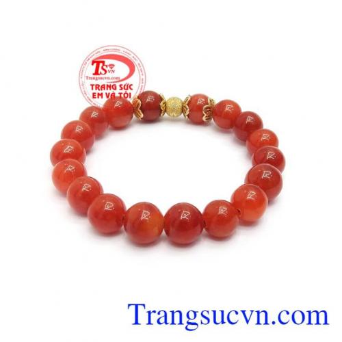 Chuỗi tay ngọc cẩm thạch khi đeo bên người sẽ mang lại vận khí tốt, gặp nhiều may mắn, bình an, tài lộc trong cuộc sống