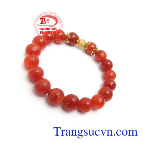 Chuỗi Tay Cẩm Thạch May Mắn 9 Ly đeo hợp thời trang và phong thủy