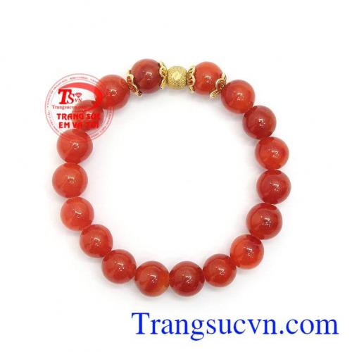 Chuỗi tay ngọc cẩm thạch khi đeo bên người sẽ mang lại vận khí tốt, gặp nhiều may mắn, bình an, tài lộc trong cuộc sống