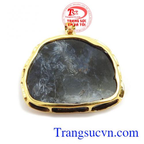 Mặt dây phật di lặc ngọc pietersite