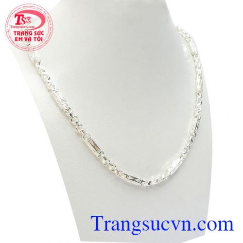Dây chuyền bạc nam cá tính, đẳng cấp phái mạnh