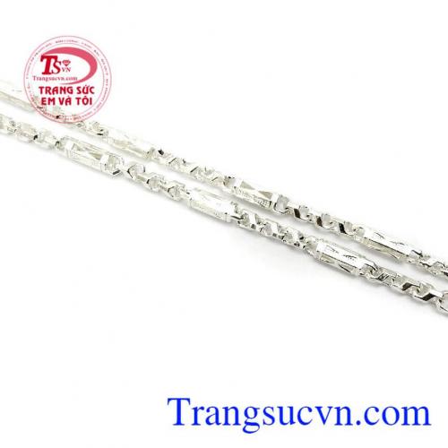Dây chuyền bạc nam đẹp