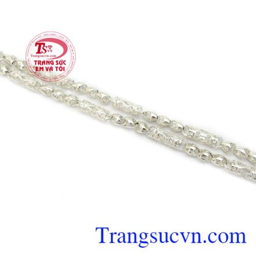 Dây chuyền bạc nam đẳng cấp