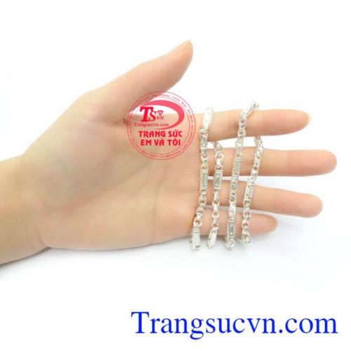 Dây Chuyền Nam Bạc Phong Cách độc đáo, dây chuyền bạc cá tính, mạnh mẽ và đẳng cấp phái mạnh, phù hợp nhiều phong cách thời trang khác nhau