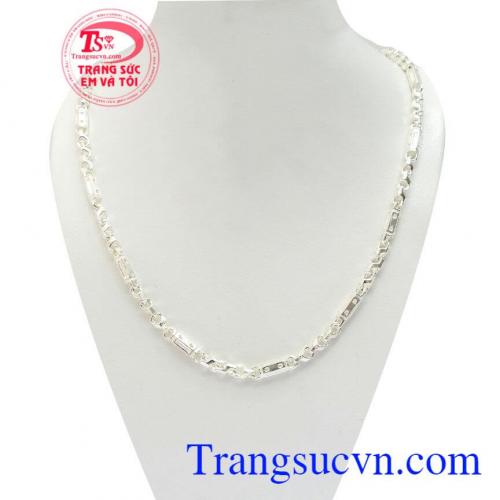 Dây Chuyền Nam Bạc Phong Cách với kiểu chế tác mới lạ, độc đáo tôn lên nét cá tính, mạnh mẽ riêng