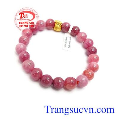 Chuỗi vòng tay ruby may mắn
