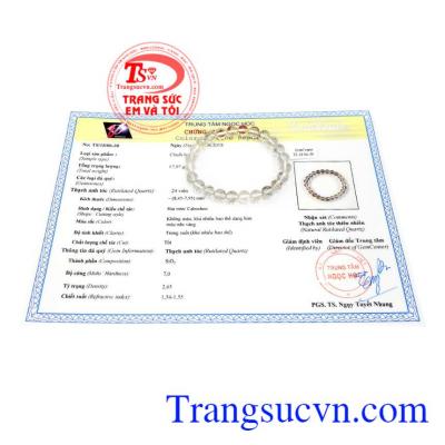 Giấy kiểm định đá quý từ trung tâm ngọc học