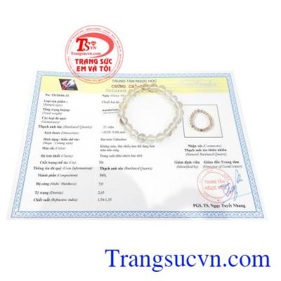 Giấy kiểm định đá quý từ trung tâm ngọc học