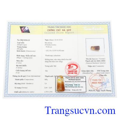 Sản phẩm có thể mang theo bên người hoặc kết hợp với vàng để trở thành trang sức phong thủy