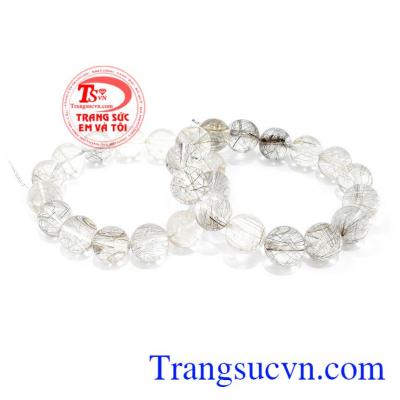 Chuỗi tay thạch anh tóc đại cát