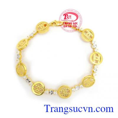 Lắc tay nữ sang trọng, quý phái, phù hợp nhiều phong cách thời trang khác nhau