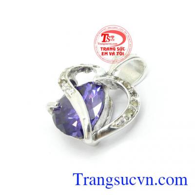 Mặt Dây Thạch Anh Tím Cá Tính