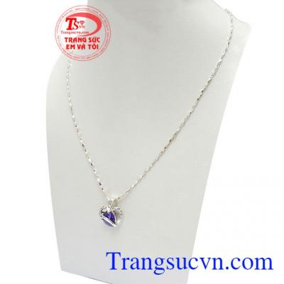 Bộ Dây Chuyền Bạc Nữ Tinh Tế