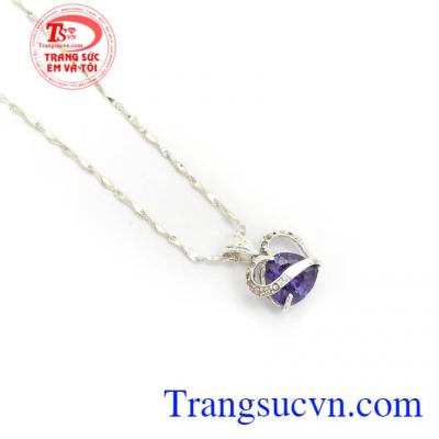 Bộ Dây Chuyền Bạc Nữ Tinh Tế kiểu dáng đẹp, chất lượng cao