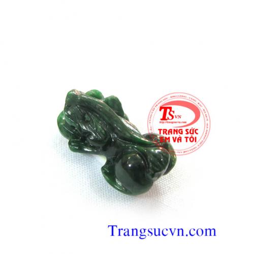 Tỳ hưu ngọc jadeite đậm