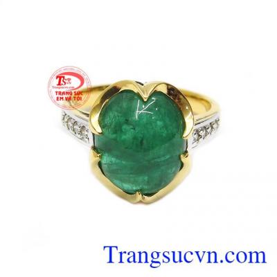 Đá Emerald thiên nhiên sang trọng và quý phái