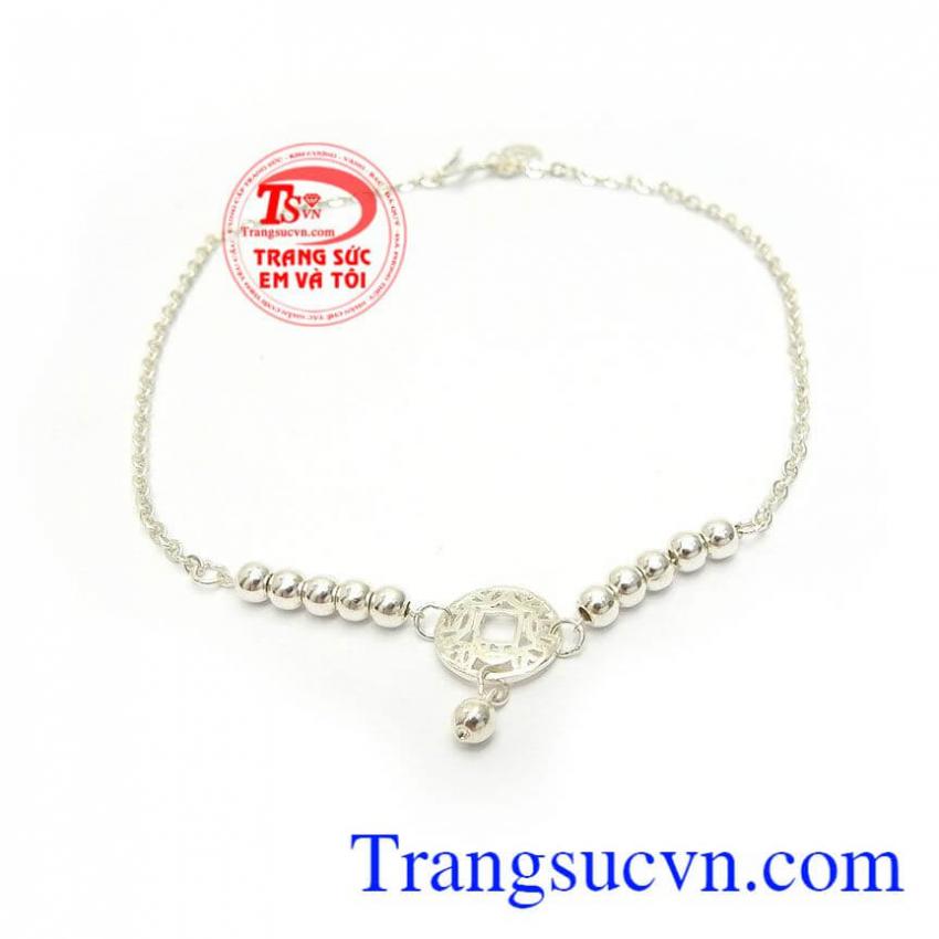 Lắc Chân Hạt Bi May Mắn