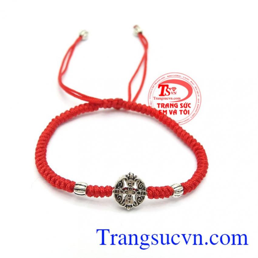 Dây tết charm bạc thái
