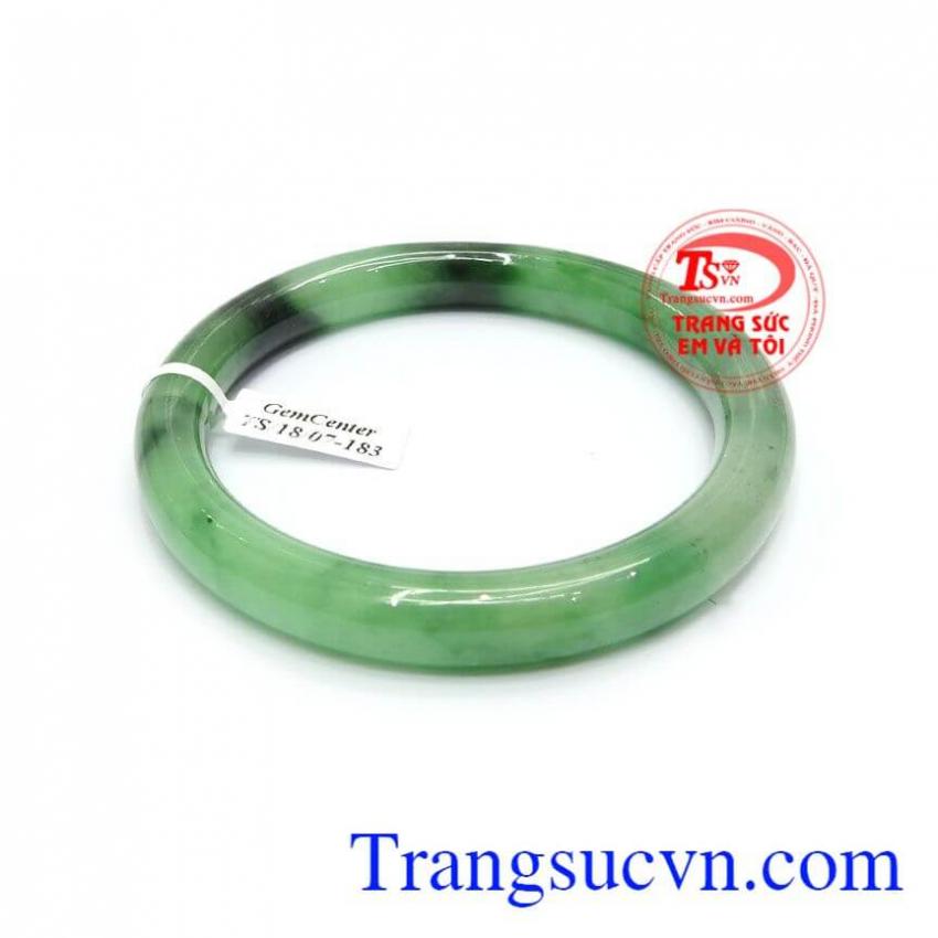 Vòng ngọc cẩm thạch xanh