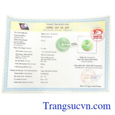 Mặt ngọc cẩm thạch phong thủy thiên nhiên, mặt ngọc đẹp