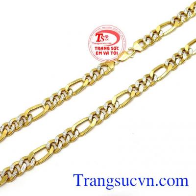 Sản phẩm là sự kết hợp hoàn hảo giữa vàng màu và vàng trắng