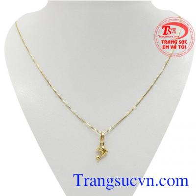 Bộ trang sức cá heo nhỏ xinh