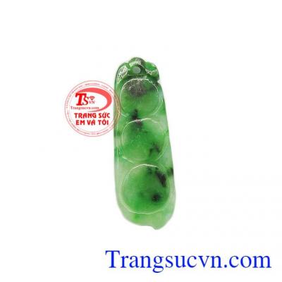 Mặt sau của đậu cẩm thạch thiên nhiên