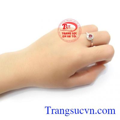 Nhẫn Nữ Bạc Cá Tính