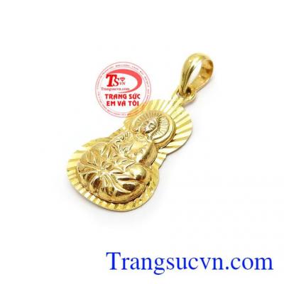 Mặt Dây Phật Quan Âm Bình An chế tác tinh xảo, mẫu mã độc đáo