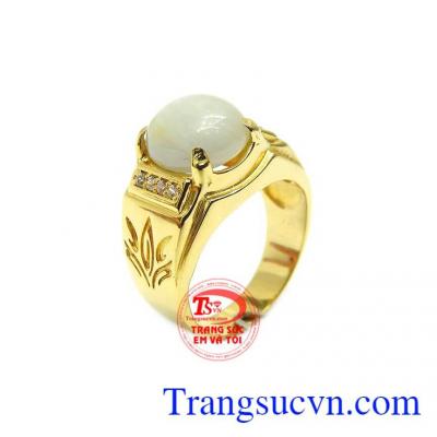 Nhẫn nam sapphire lịch lãm