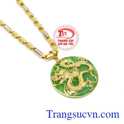 Dây chuyền vàng hai màu mạnh mẽ