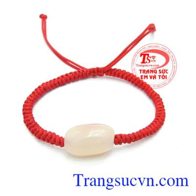 Dây tết lu thống mã não là sản phẩm đá mã não thiên nhiên