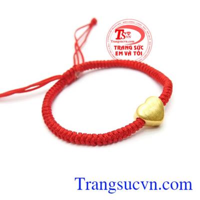ây tết charm bạc trái tim phong các trẻ trung, mới mẻ
